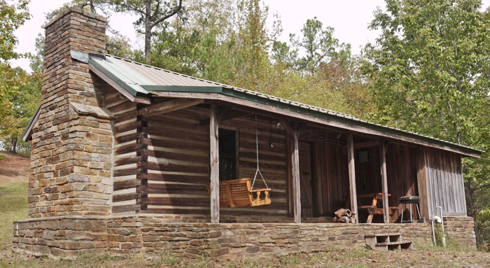 Flagg Hollow Cabin from South West