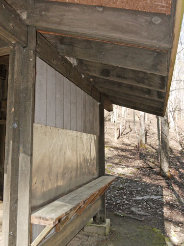 Lower Shoal Shelter Cook Shelf