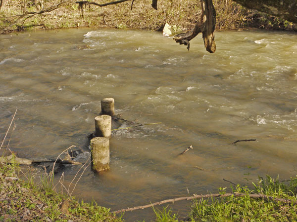 First Hurricane Creek Crossing