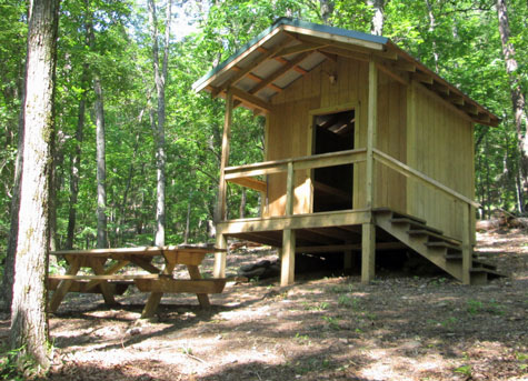 Weogufka Creek Shelter