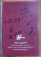 Cover of Blue Mountain Shelter 2009 - 2010 Log Book